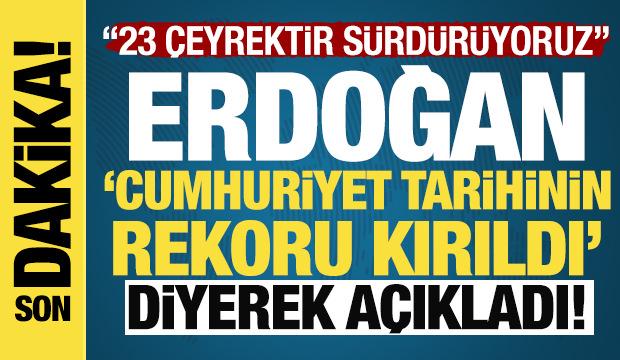 Erdoğan'dan son dakika açıklamalar!