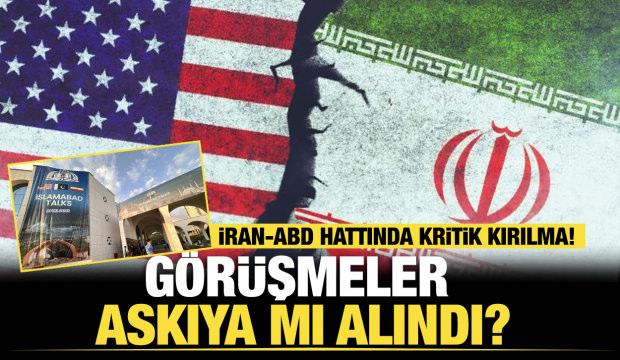 İran-ABD hattında kritik kırılma! Görüşmeler askıya mı alındı?