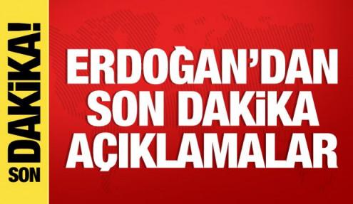 Kabine Toplantısı sona erdi: Cumhurbaşkanı Erdoğan açıklama yapıyor