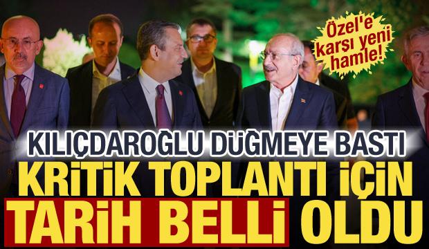 Kılıçdaroğlu'ndan Özel'e karşı yeni hamle! Disiplin Kurulu toplanıyor, tarih belli oldu