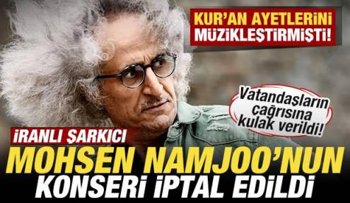 Kur'an ayetlerini müzikleştirmişti! İranlı Mohsen Namjoo'nun konseri iptal edildi!