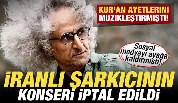 Kur'an ayetlerini müzikleştirmişti! İranlı Mohsen Namjoo'nun konseri iptal edildi!
