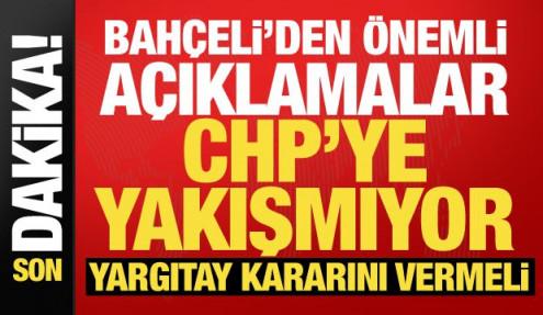 MHP Genel Başkanı Bahçeli'den önemli açıklamalar