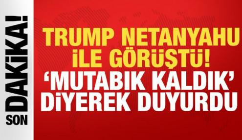 Netanyahu ve Trump arasında kritik savaş görüşmesi!