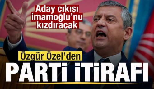 Özgür Özel'den parti itirafı! Aday çıkışı İmamoğlu'nu şoke edecek
