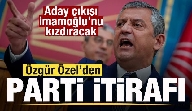 Özgür Özel'den parti itirafı! Aday çıkışı İmamoğlu'nu şoke edecek