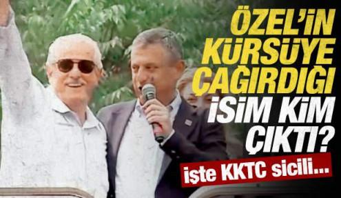 Özgür Özel'in kürsüye çıkardığı ismin KKTC sicili 