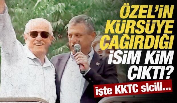 Özgür Özel'in kürsüye çıkardığı ismin KKTC sicili 