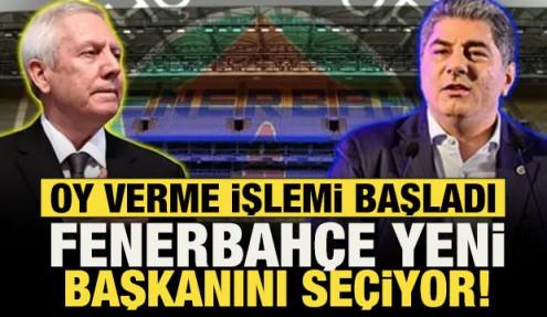 Sandıklar kuruldu! Fenerbahçe yeni başkanını seçiyor: Aziz Yıldırım mı? Hakan Safi mi?