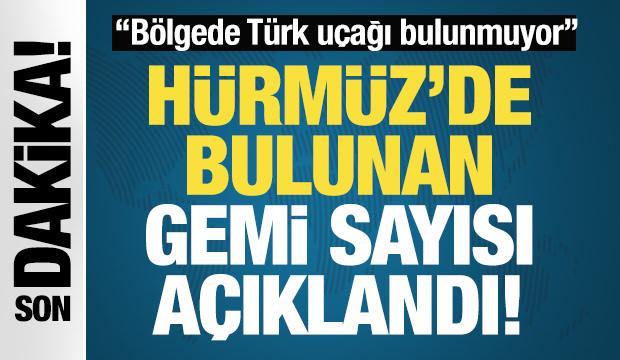 Son Dakika: Bakan Uraloğlu Hürmüz Boğazı'nda kalan Türk gemilerin sayısını açıkladı!