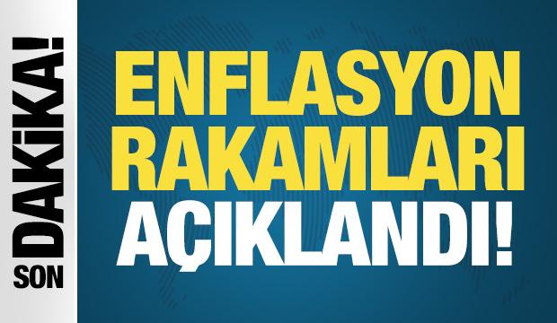 Son Dakika: Mayıs ayı enflasyon rakamları açıklandı! Enflasyon yüzde kaç oldu?
