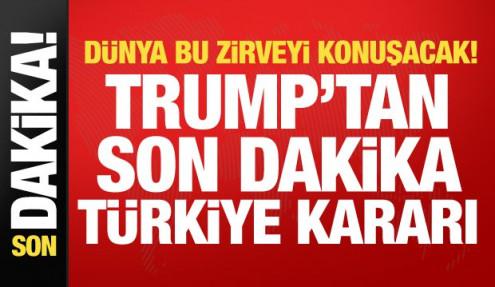 Trump Türkiye'deki NATO Zirvesi'ne katılacak mı? ABD'den son dakika açıklama geldi