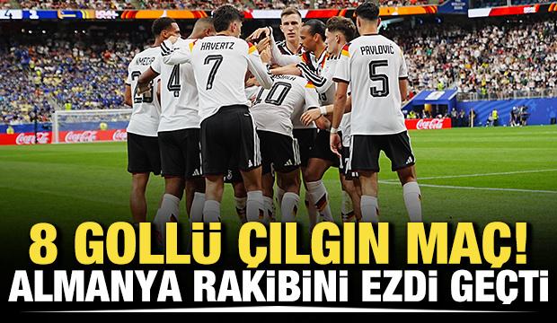 8 gollü çılgın maç! Almanya, Curaçao'yu ezdi geçti