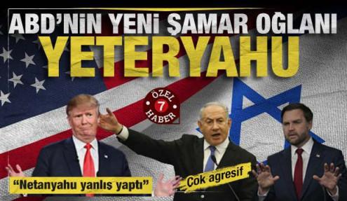 ABD-İsrail arasında derin çatlaklar: Trump’tan sonra JD Vance de Netanyahu'ya acımadı!