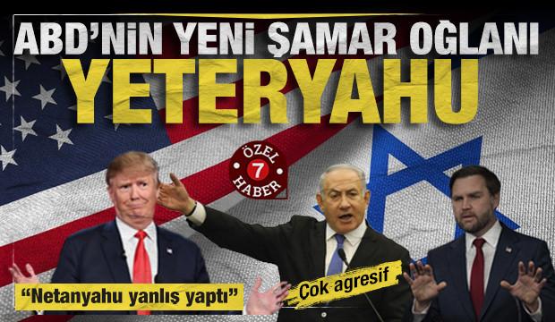 ABD-İsrail arasında derin çatlaklar: Trump’tan sonra JD Vance de Netanyahu'ya acımadı!