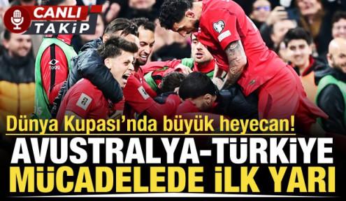 Avustralya-Türkiye! CANLI