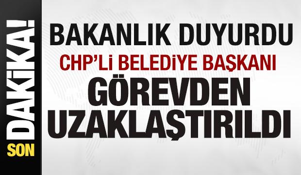 Bakanlık duyurdu! CHP'li belediye başkanı Görkem Duman görevden uzaklaştırıldı