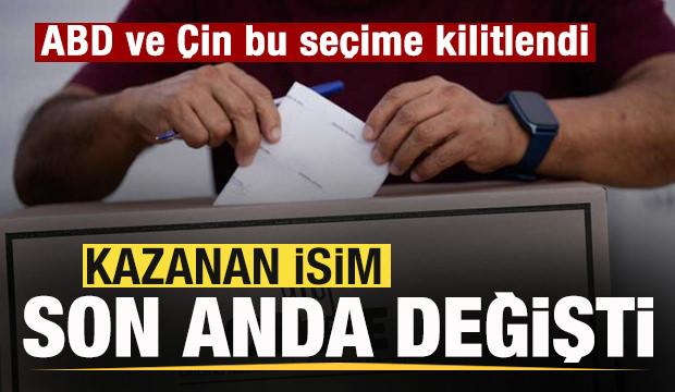 Çin ve ABD'nin gözü bu seçimde! Kazanan isim son anda değişti!