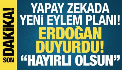 Cumhurbaşkanı Erdoğan Türkiye Yapay Zeka Zirvesi'nde konuşuyor