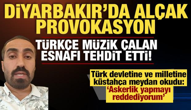 Diyarbakır'da al&ccedil;ak provokasyon: Siyonist propagandayla T&uuml;rk milletine meydan okudu!