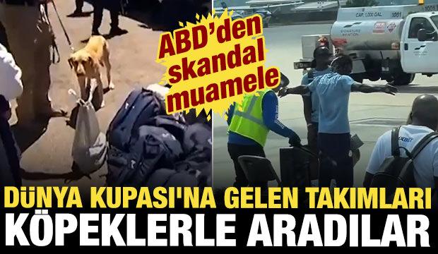 D&uuml;nya Kupası ev sahibi ABD'den Senegal'e k&ouml;t&uuml; muamele 