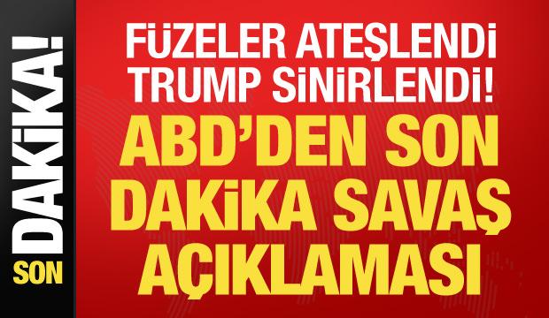 Füzeler ateşlendi, Trump sinirlendi: Derhal durun!