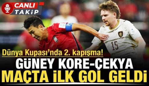 Güney Kore-Çekya! CANLI
