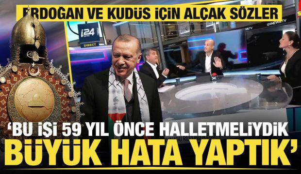 i24'te T&uuml;rkiye ve Kud&uuml;s i&ccedil;in al&ccedil;ak s&ouml;zler: 59 yıl &ouml;nce halletmeliydik, b&uuml;y&uuml;k hata yaptık