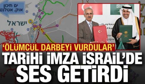 İsrail basını: Türkiye-Suudi Arabistan imzası ölümcül darbeyi vurdu!