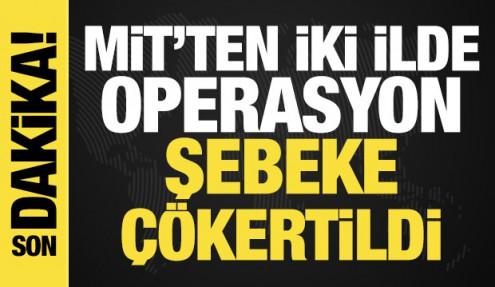 MİT koordinesinde iki ilde operasyon! Kredi kartı şebekesi çökertildi