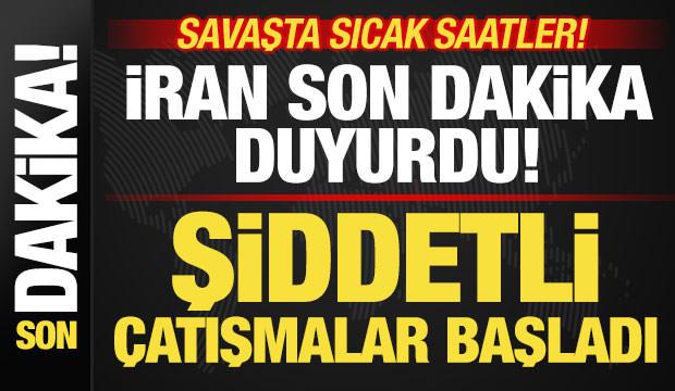 Savaşta sıcak saatler! İran son dakika duyurdu! ABD'den yeni saldırılar