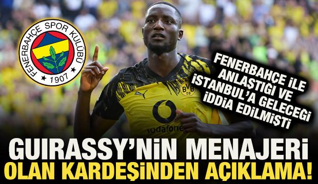 Serhou Guirassy'nin menajeri olan kardeşinden Fenerbah&ccedil;e a&ccedil;ıklaması!
