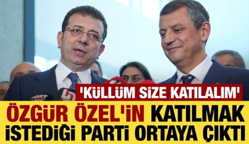 Şok iddia! Parti lideri açıkladı: Özgür Özel bize katılmak istedi