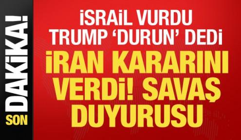 Son dakika... İran: İsrail'e saldırılar sona erdi