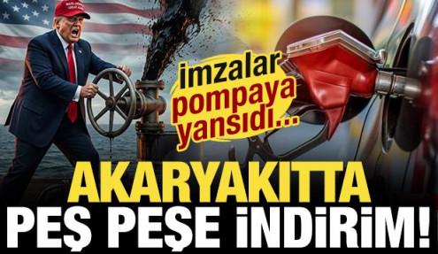 ABD-İran anlaşması pompaya yansıdı! Akaryakıtta peş peşe indirim: İşte güncel fiyatlar...