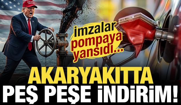 ABD-İran anlaşması pompaya yansıdı! Akaryakıtta peş peşe indirim: İşte güncel fiyatlar...