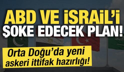 ABD ve İsrail'i şoke edecek plan! Orta Doğu'da yeni askeri ittifak hazırlığı! 