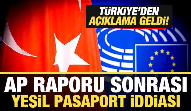 AP raporu sonrası yeşil pasaport iddiası! Türkiye'den son dakika açıklama geldi