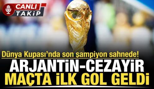 Arjantin - Cezayir! CANLI