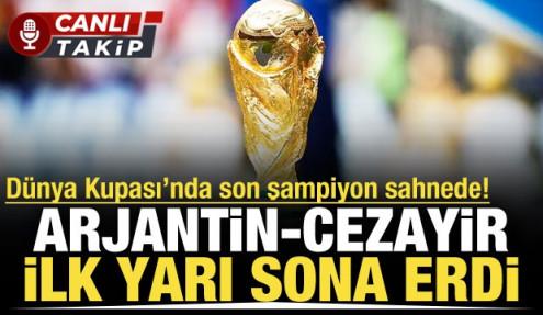 Arjantin - Cezayir! CANLI
