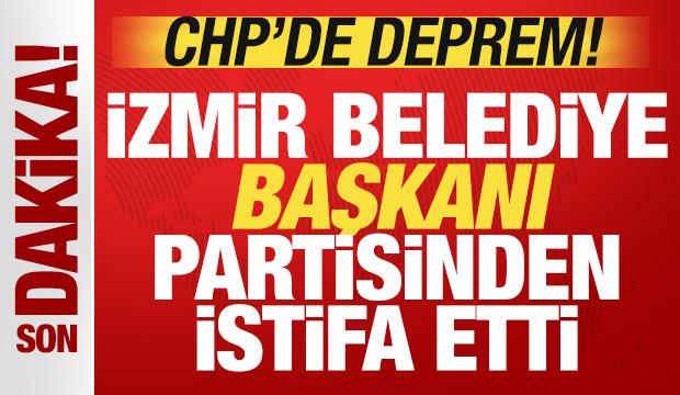 CHP'de deprem! İzmir B&uuml;y&uuml;kşehir Belediye Başkanı Cemil Tugay partisinden istifa etti