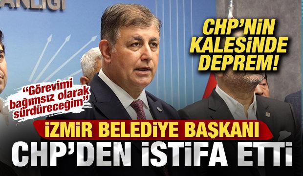 CHP'de deprem! İzmir Büyükşehir Belediye Başkanı Cemil Tugay partisinden istifa etti