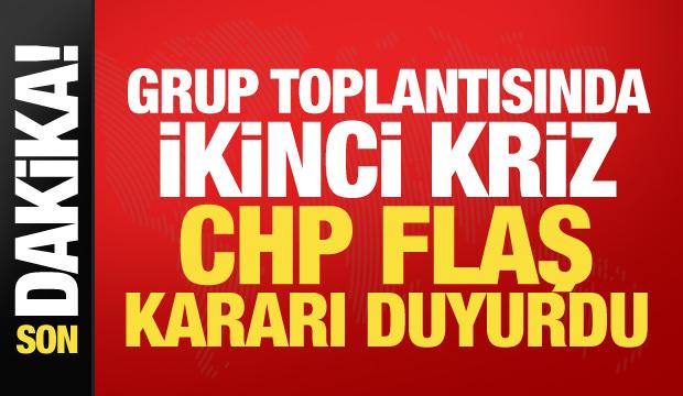 CHP'de grup toplantısı geriliminde 2. tur! Flaş açıklama geldi