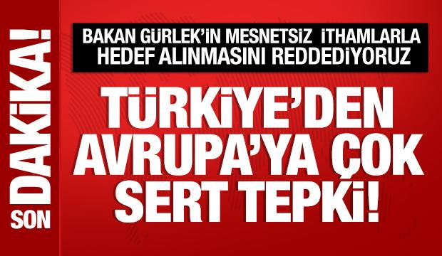 Dışişleri Bakanlığı'ndan 'AP 2025 Yılı Türkiye Raporu' açıklaması