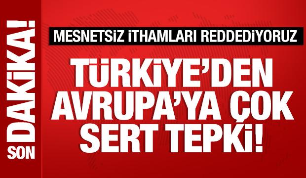 Dışişleri Bakanlığı'ndan 'AP 2025 Yılı Türkiye Raporu' açıklaması