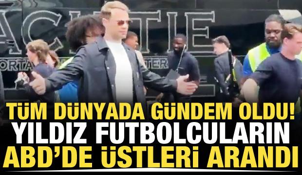 D&uuml;nya Kupası'na gelen Alman Milli Takımı'na ABD'de şok! U&ccedil;ağın &ouml;n&uuml;nde aradılar