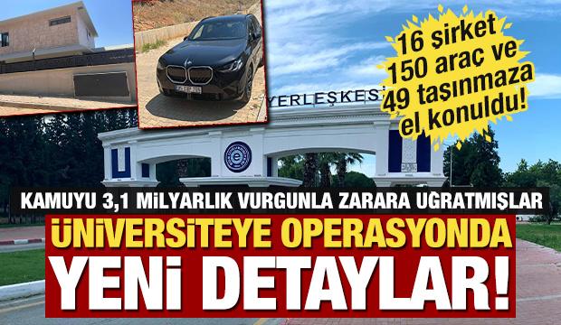 Ege Üniversitesi'ne operasyonda yeni detaylar! 16 şirket ve 150 araca el konuldu!