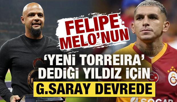 Felipe Melo'nun "Yeni Torreira" dediği yıldız i&ccedil;in Galatasaray devrede!