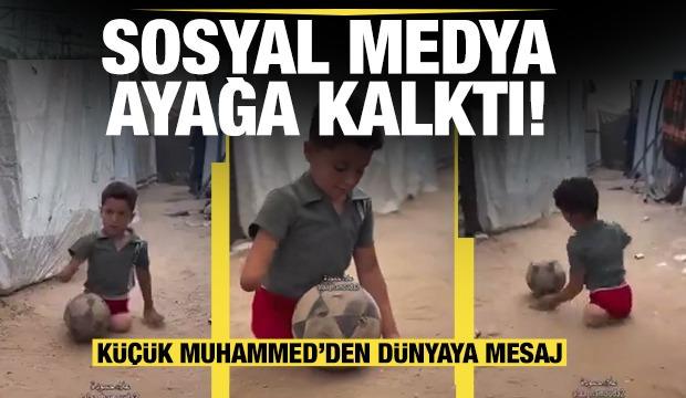 Gazze'de y&uuml;rek burkan g&ouml;r&uuml;nt&uuml;: İki bacağını kaybeden &ccedil;ocuk hayallerinin peşinde