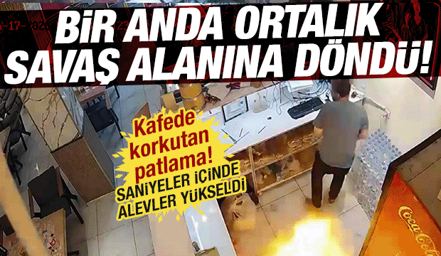 Hakkari'de bir kafede patlama: Bir anda her yer savaş alanına d&ouml;nd&uuml;!